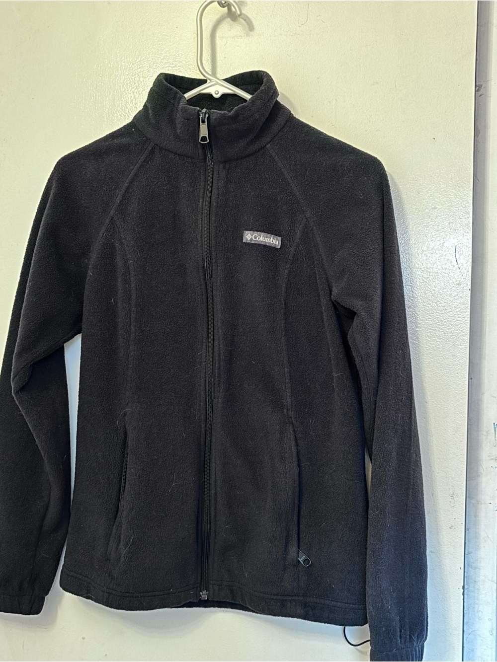 Columbia Black Full-Zip Fleece Jacket